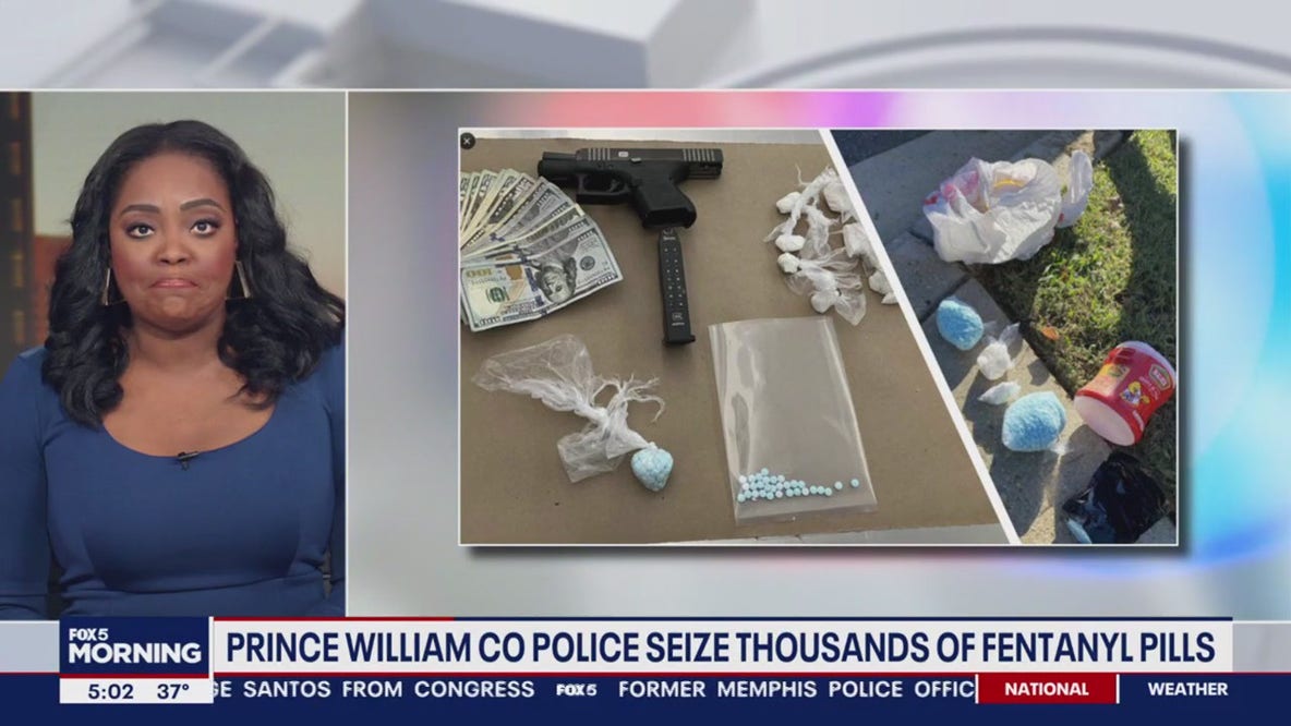 Over 4,400 fentanyl pills seized in Virginia
